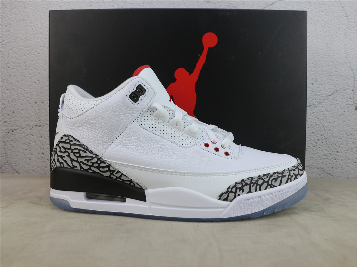 Air Jordan 3 Retro Free Throw Line White Cement 923096-101